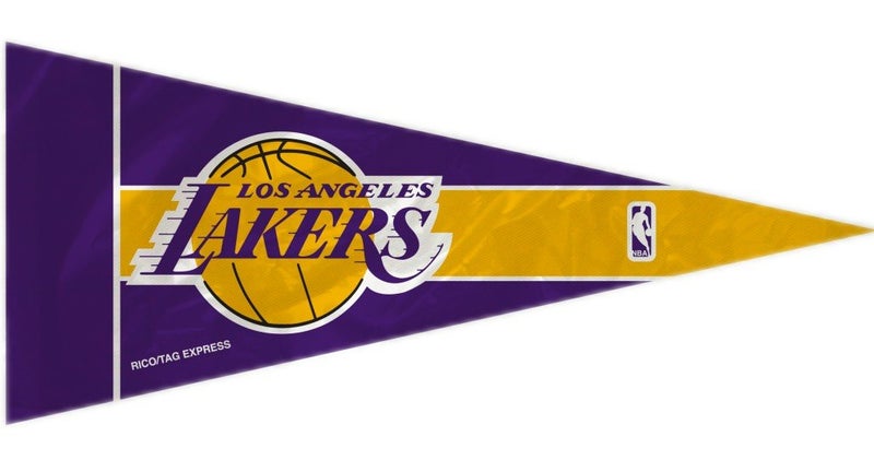 Rico Los Angeles Lakers 8 Piece Mini Pennant Set